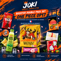 JOKI Box - 1X Booster Bundle Pack Set OP17 Les Guerriers les plus puissants au Monde + 6 Snacks