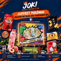 JOKI Box - 1X Coffret Pokémon Collection Pin’s Deluxe Héros Transcendants ME2.5 + 6 Snacks